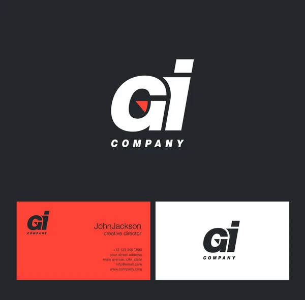 G & list Logo — Wektor stockowy