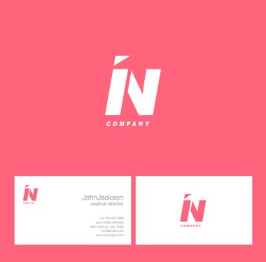 Ben ve N harfi Logo  