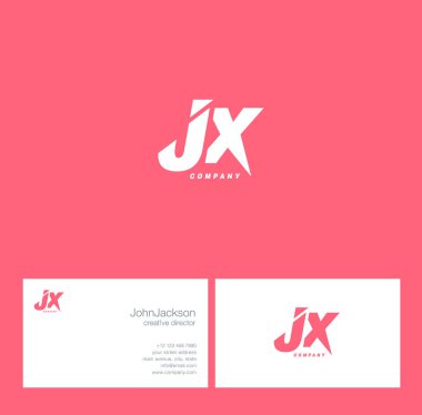 J ve X harfi Logo  
