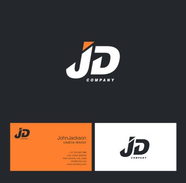 J ve D harfi Logo  