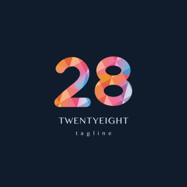 Yirmi sekiz işareti Logo   