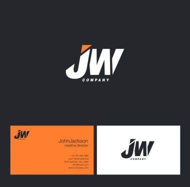 J ve W harf Logo  