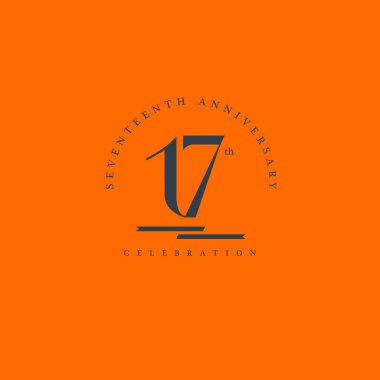 On yedinci yıldönümü logo simge