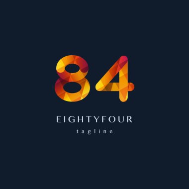 Seksen dört işareti Logo  