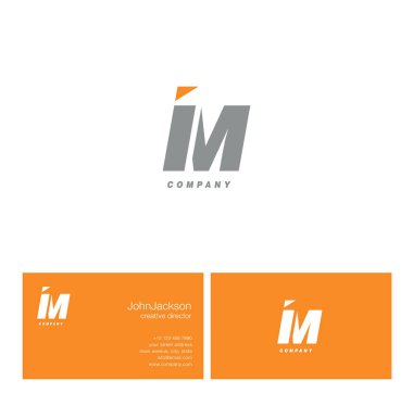 Ben ve M harfi logosu  