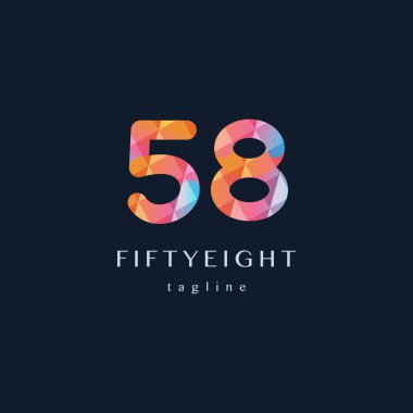 Elli sekiz işareti Logo  