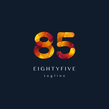 Seksen beş işareti Logo  