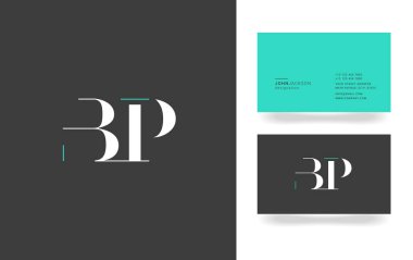 B ve P harfi Logo  