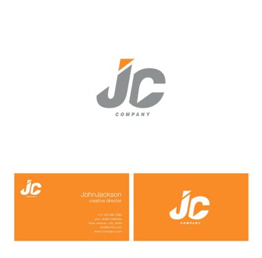 J ve C harfi Logo  