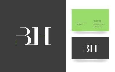 B ve H harfi Logo  