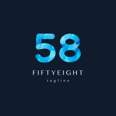 Elli sekiz işareti Logo  