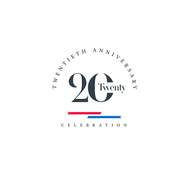 Twentieth Anniversary logo icon