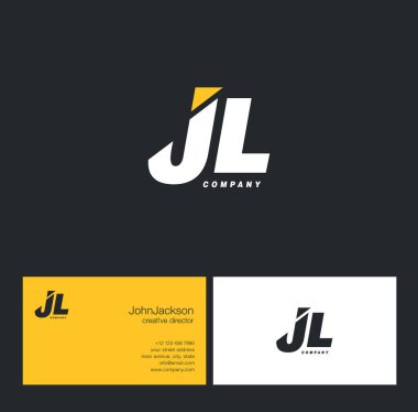 J ve L harfi Logo  