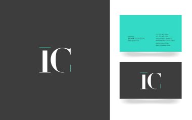 Ben ve C harfi Logo  