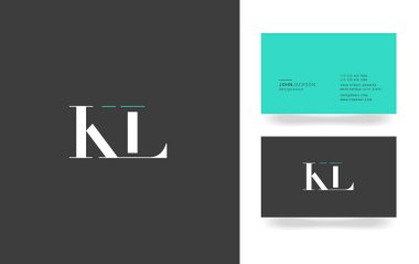 K ve L harfi Logo  