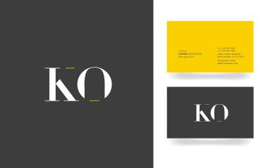 K ve O mektup Logo  