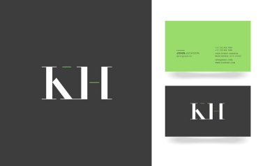 K ve H harfi Logo  