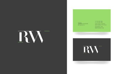 R & W Letter Logo  