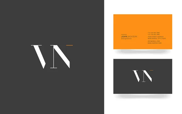 Logotipo V & N Carta —  Vetores de Stock