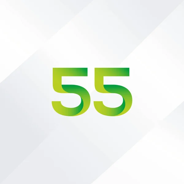 55 Logo Simge sayısı — Stok Vektör