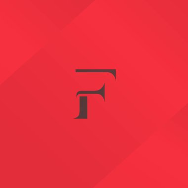 F tek harf Logo
