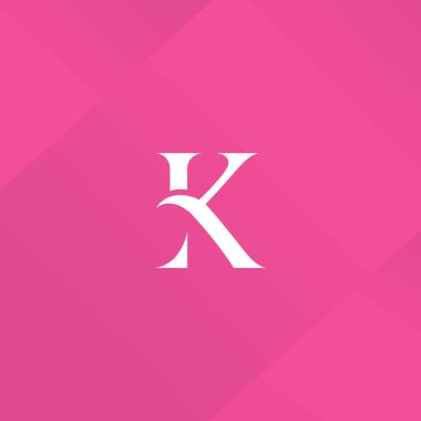 K tek harf Logo