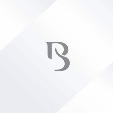 B tek harf Logo