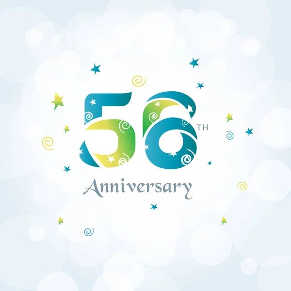 Verjaardag logo pictogram — Stockvector