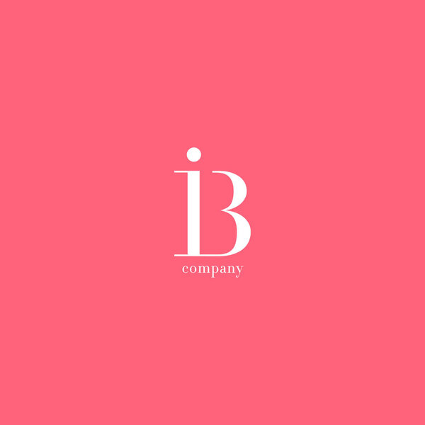I & B Letter Logo  