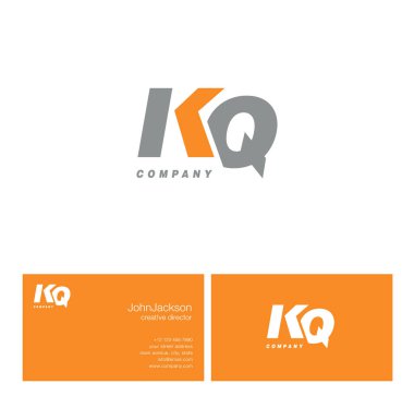 K ve Q harfi Logo  