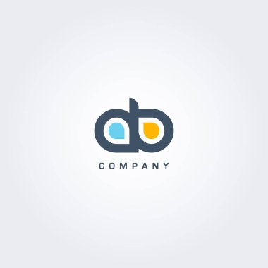 Karışık ortak mektup Logo Simge  