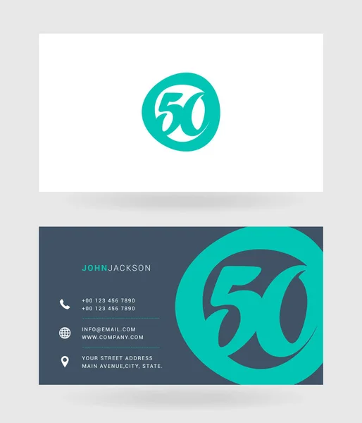 Logotipo número 50 — Vector de stock