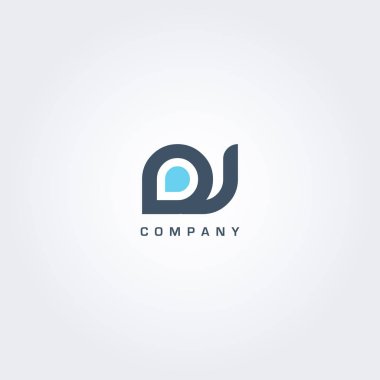 Karışık ortak mektup Logo Simge  