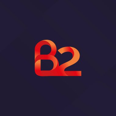 Harf ve sayı logosu B2