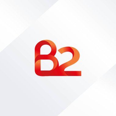 Harf ve sayı logosu B2