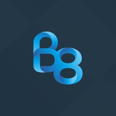 Harf ve sayı logosu B8