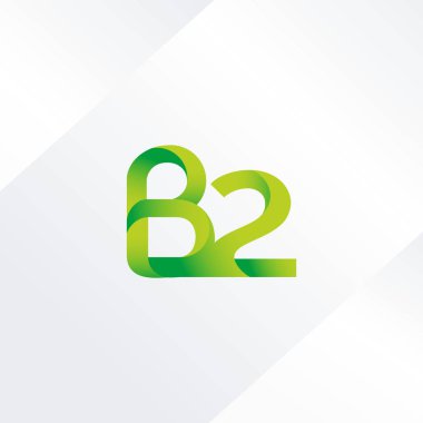 Harf ve sayı logosu B2