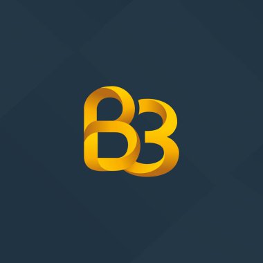 Harf ve sayı logosu B3