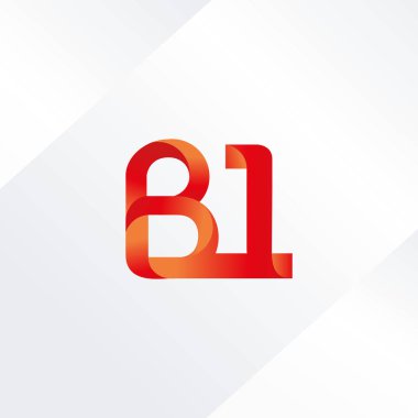 Harf ve sayı logosu B1