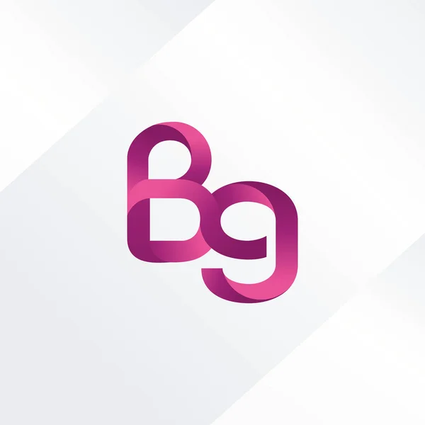 Brev och antal logotyp B9 — Stock vektor