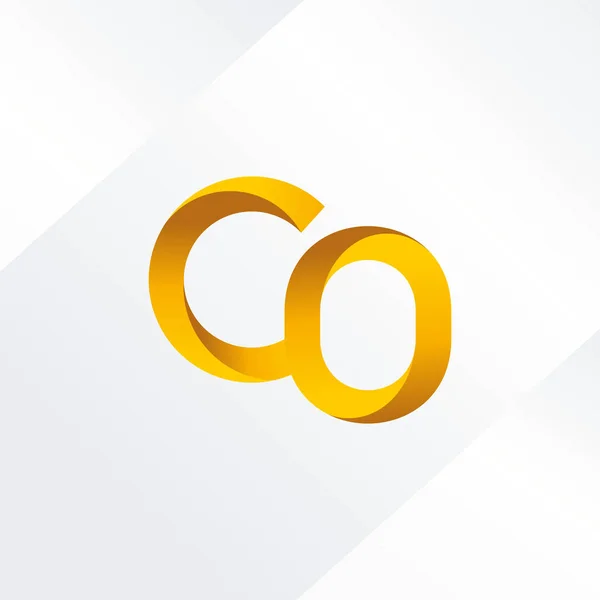 Γράμματος και αριθμού λογότυπο — Διανυσματικό Αρχείο