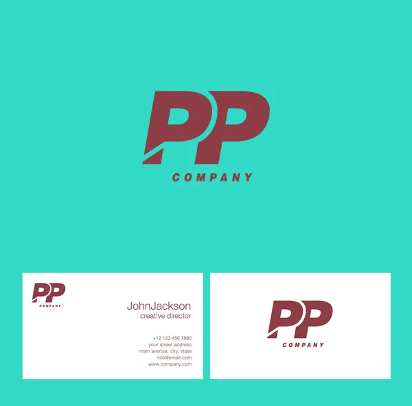 Schriftzug p & p — Stockvektor