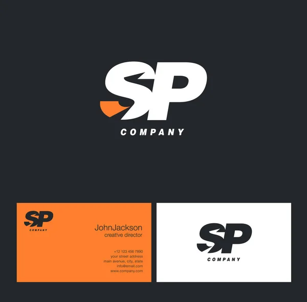 S & P list Logo — Wektor stockowy