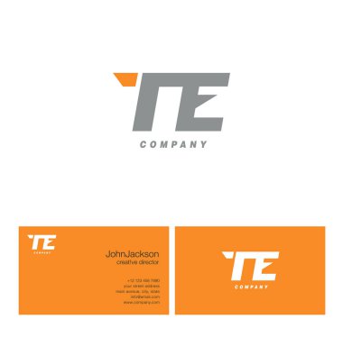 T ve E mektup Logo  