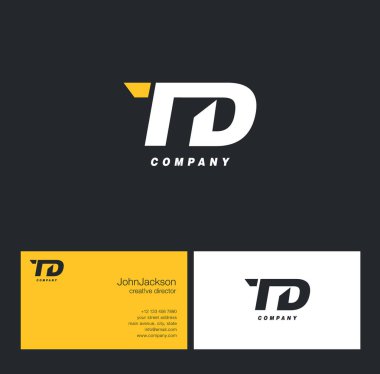 T ve D harfi Logo  