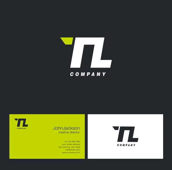 Логотип літери T & L — стоковий вектор