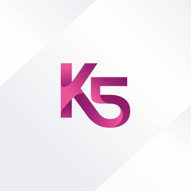 K harfi ve numara logosu 