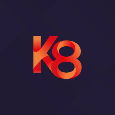 K harfi ve numara logosu 