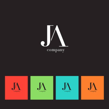 J ve bir mektup Logo  