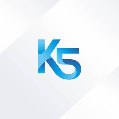 K harfi ve numara logosu 